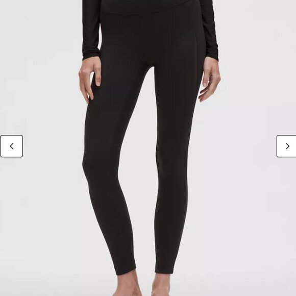 Lululemon Nulu High-Rise Mesh-Panel Tight 25" Size 4 - Picture 2 of 2